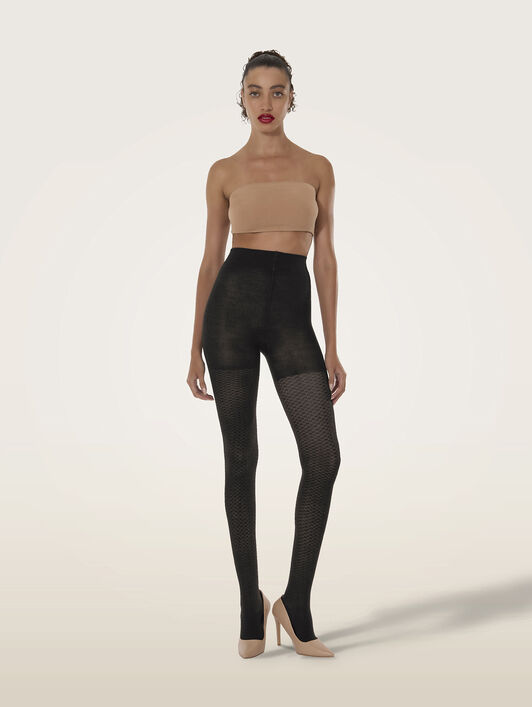 MERINO PATTERN TIGHTS