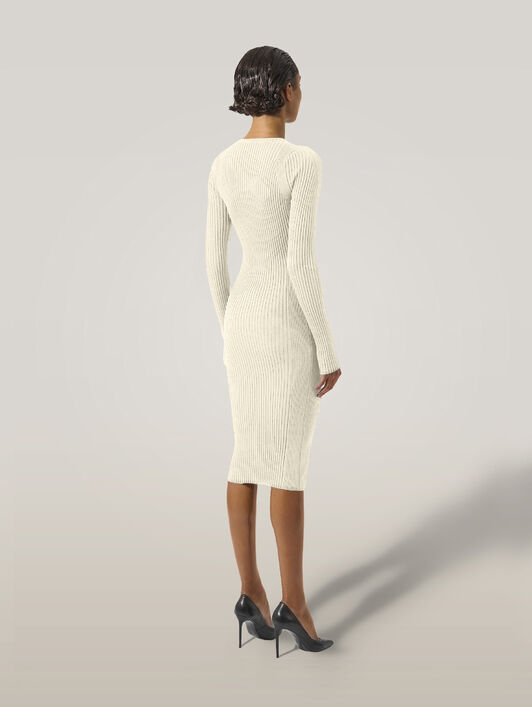 FINE MERINO RIB DRESS FINE MERINO RIB DRESS