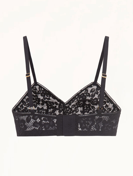 BOLD LACE TRIANGLE BRA BOLD LACE TRIANGLE BRA