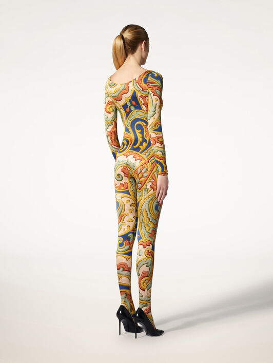 PAISLEY BAROQUE CATSUIT PAISLEY BAROQUE CATSUIT