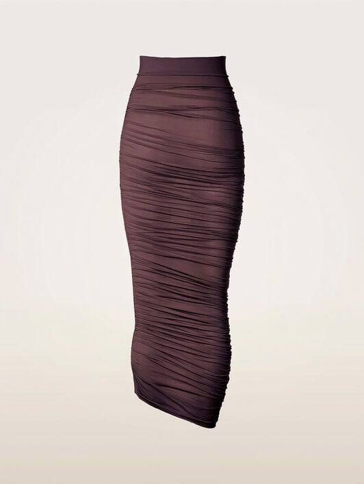 SHEER DRAPE SKIRT SHEER DRAPE SKIRT