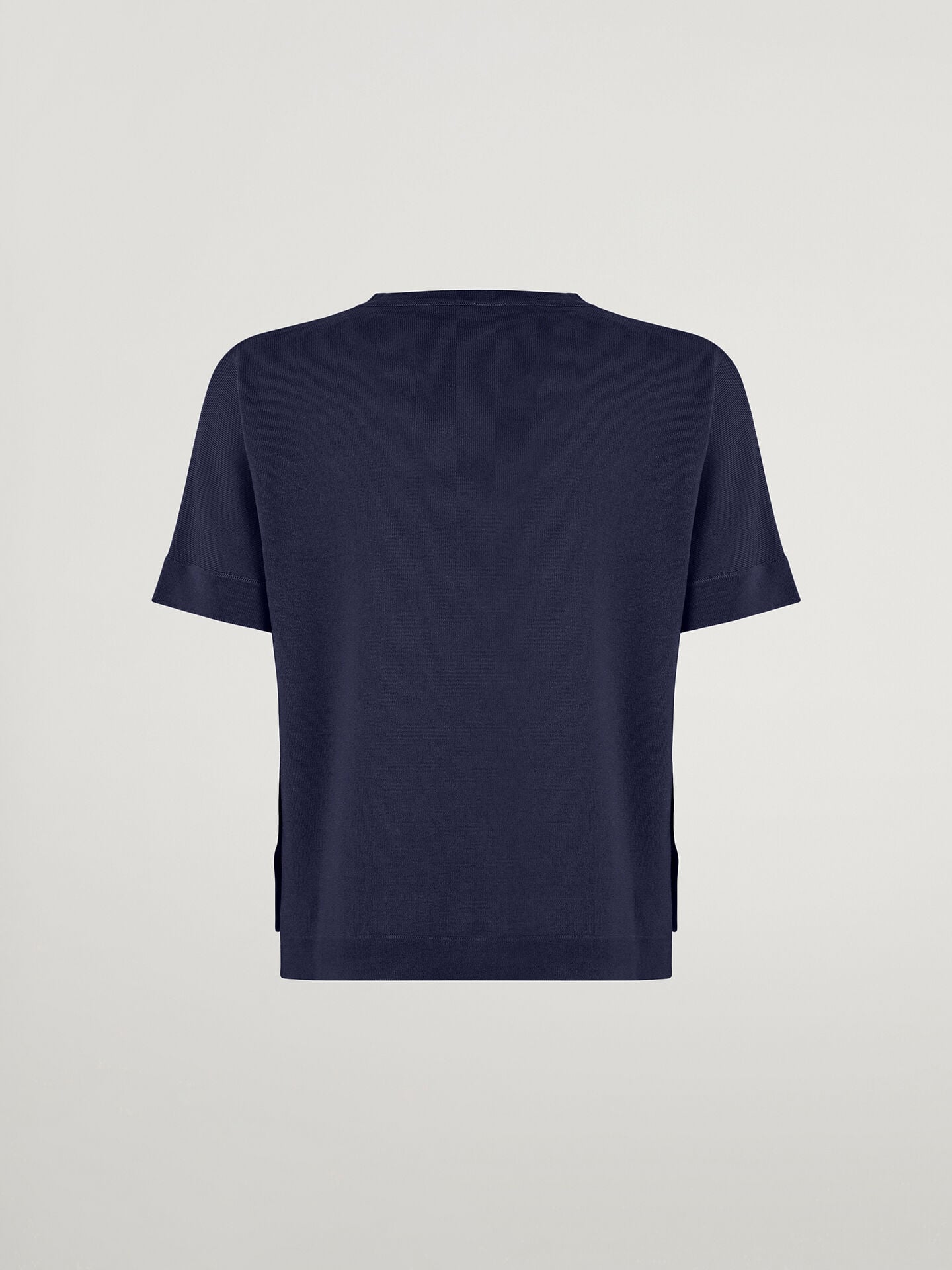 MERINO BLEND TOP SHORT SLEEVES