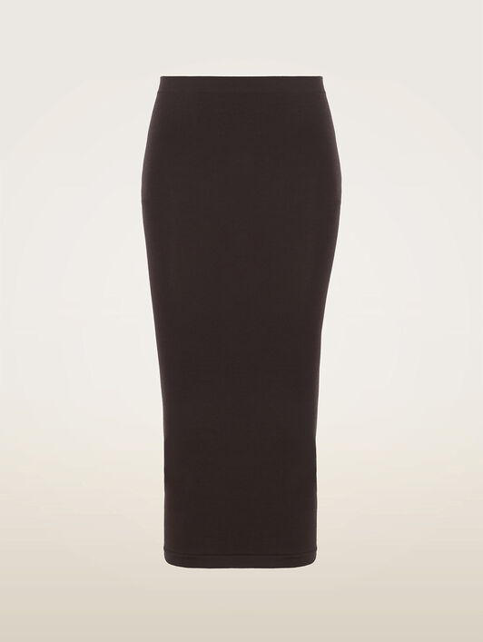 SEAMLESS WOOL SKIRT