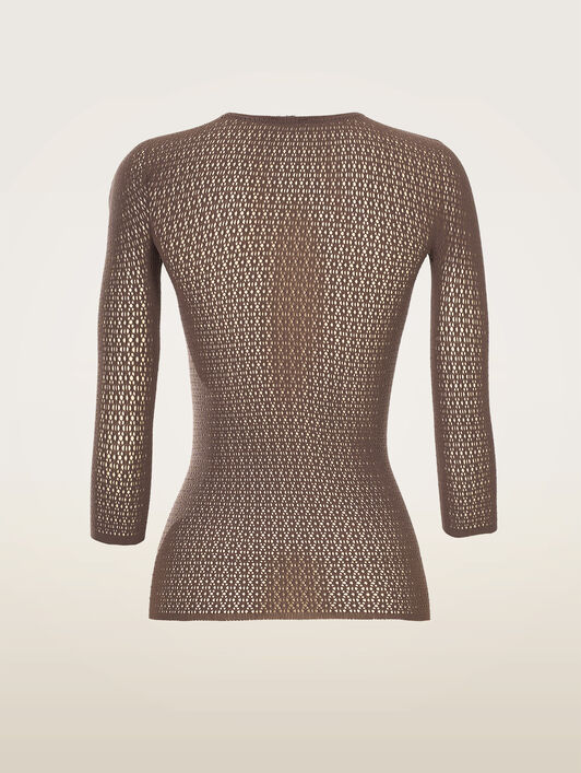 DAISY NET TOP LONG SLEEVES