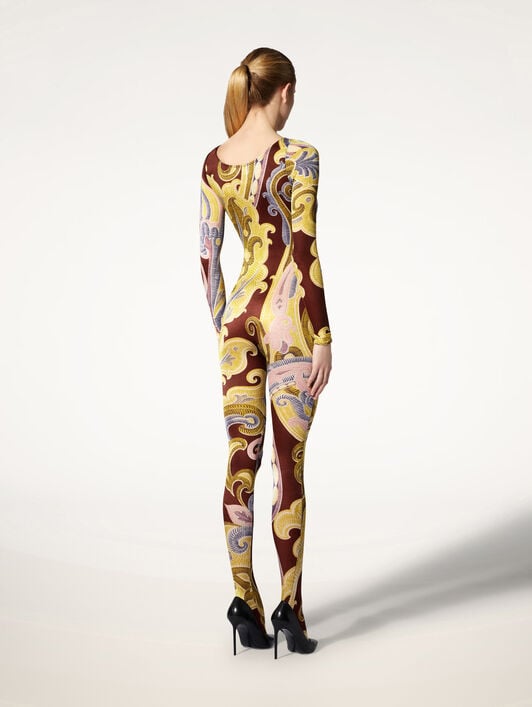 PAISLEY BAROQUE CATSUIT PAISLEY BAROQUE CATSUIT