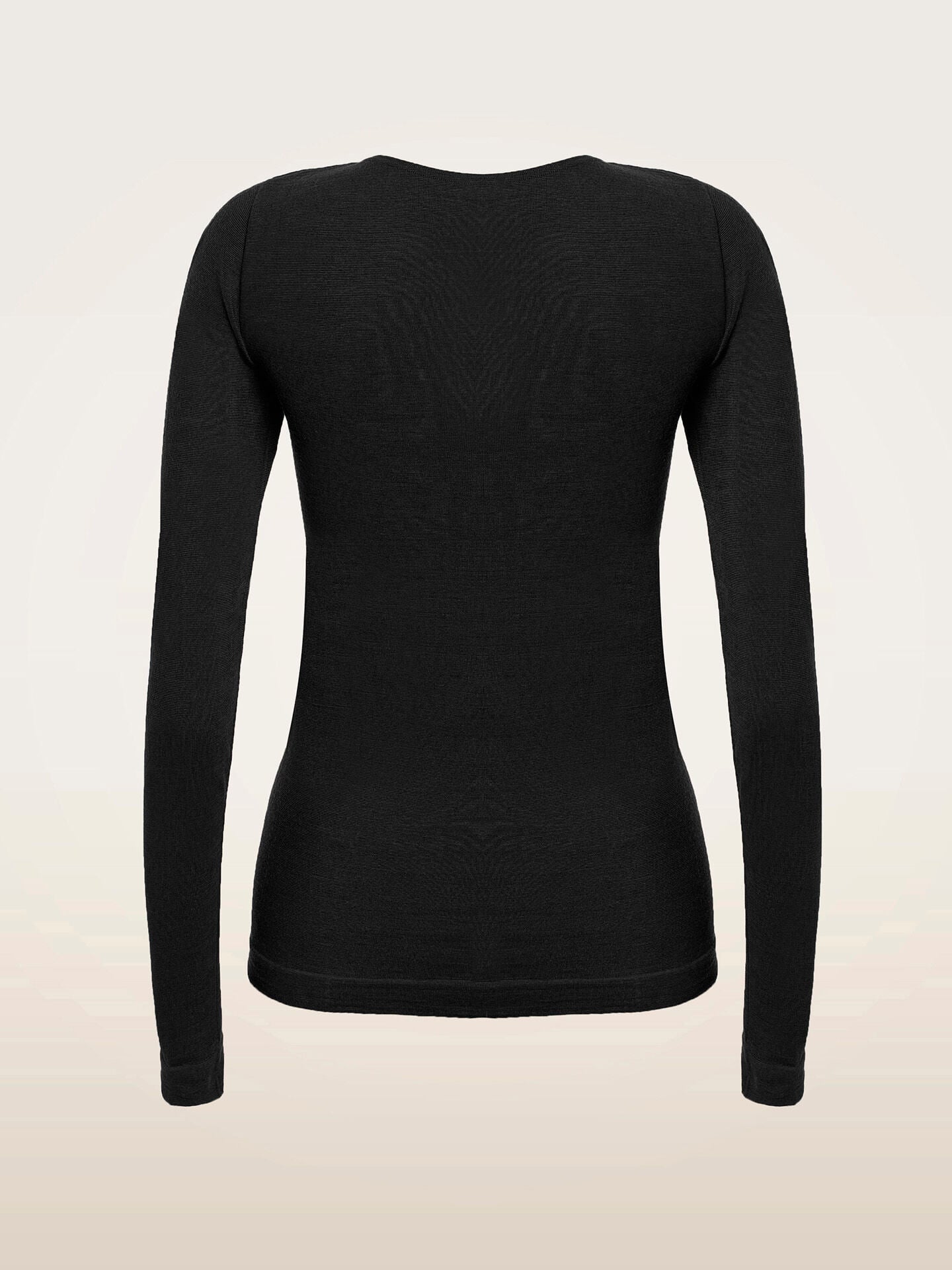PURE WOOL TOP LONG SLEEVES