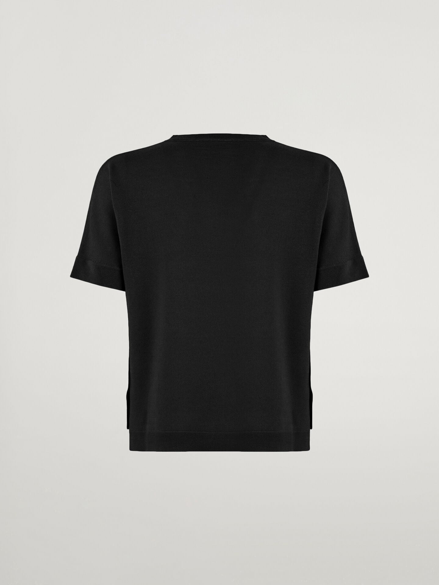 MERINO BLEND TOP SHORT SLEEVES MERINO BLEND TOP SHORT SLEEVES