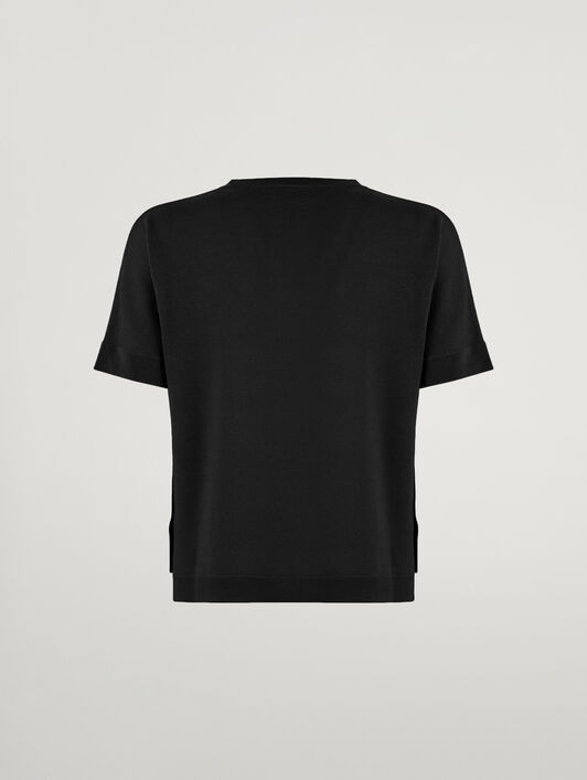 MERINO BLEND TOP SHORT SLEEVES MERINO BLEND TOP SHORT SLEEVES