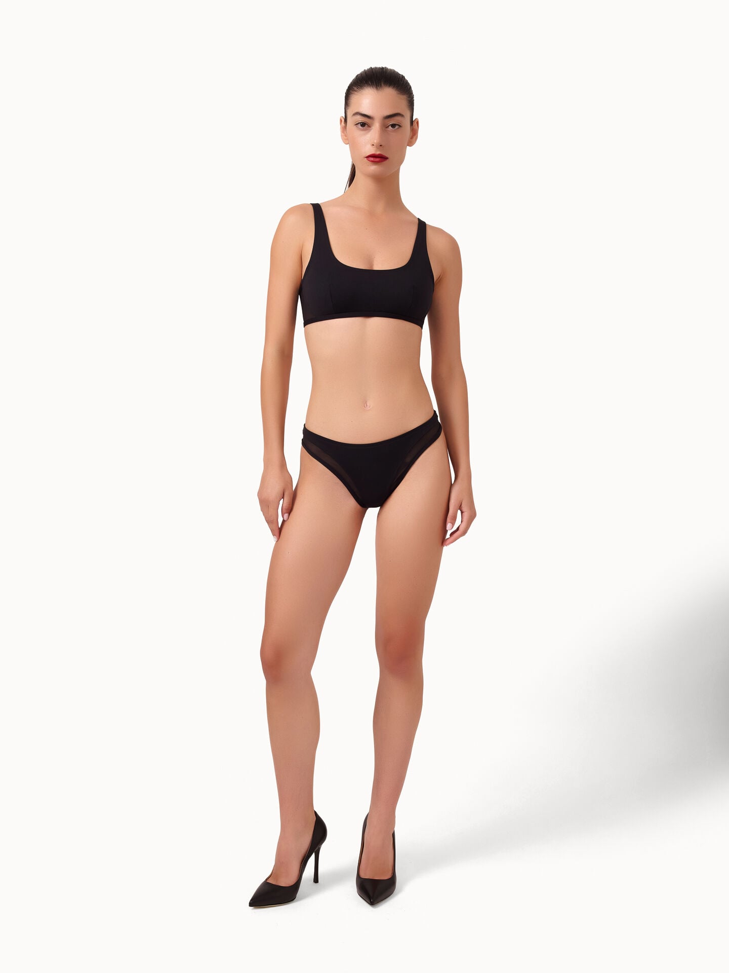 SHEER & OPAQUE SWIM BRAZILIEN