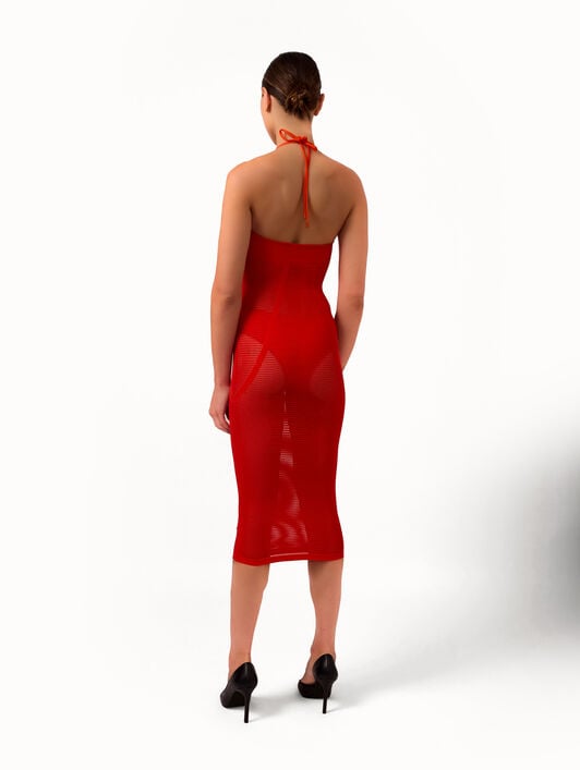 NET & RIBS SWIM DRESS NET & RIBS SWIM DRESS