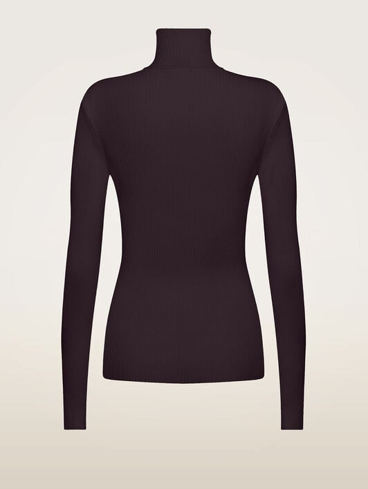 MERINO FINE RIB TOP LONG SLEEVES