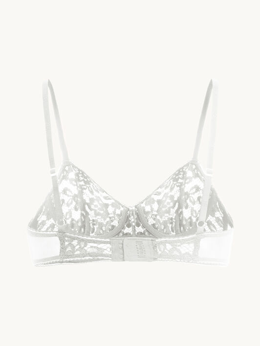 BOLD LACE BANDEAU BRA BOLD LACE BANDEAU BRA