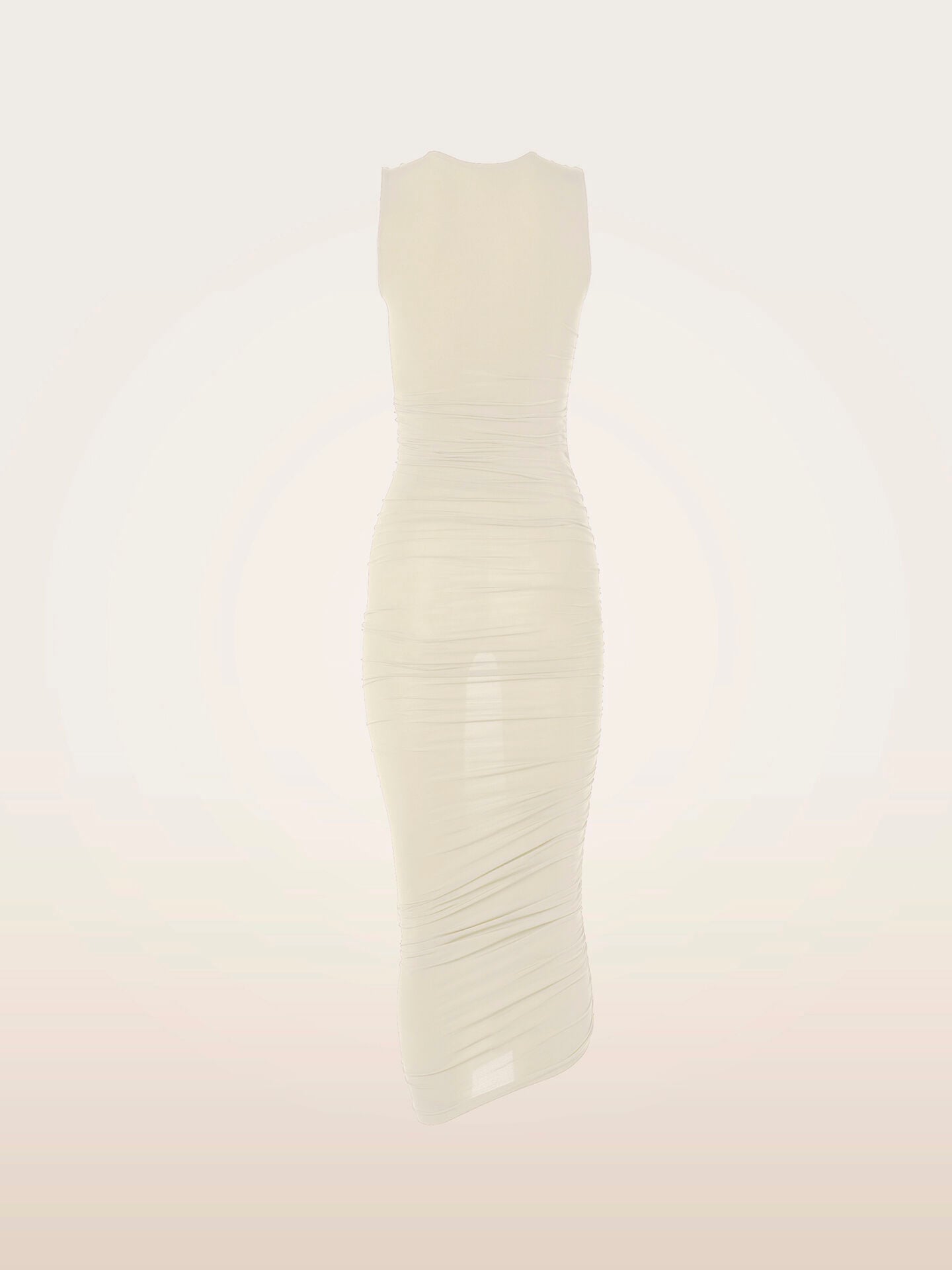 SHEER DRAPE DRESS SHEER DRAPE DRESS