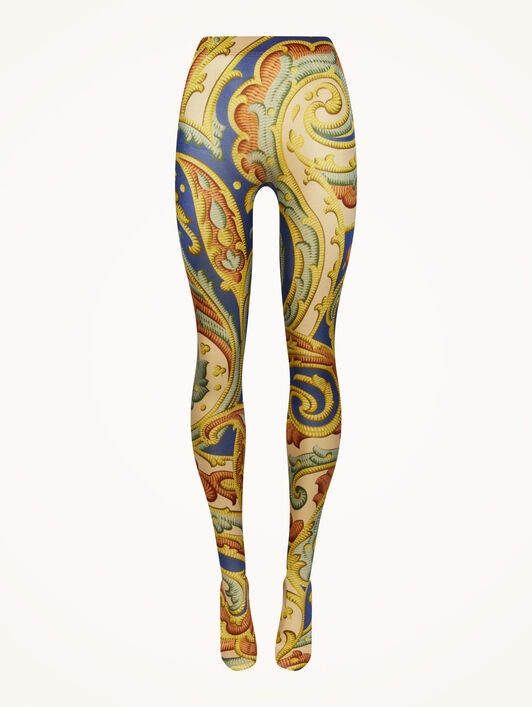 PAISLEY BAROQUE TIGHTS PAISLEY BAROQUE TIGHTS