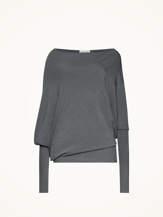 VISCOSE KNIT TOP LONG SLEEVES VISCOSE KNIT TOP LONG SLEEVES