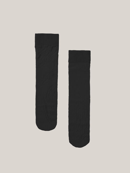 ROSE NET KNEE-HIGHS ROSE NET KNEE-HIGHS