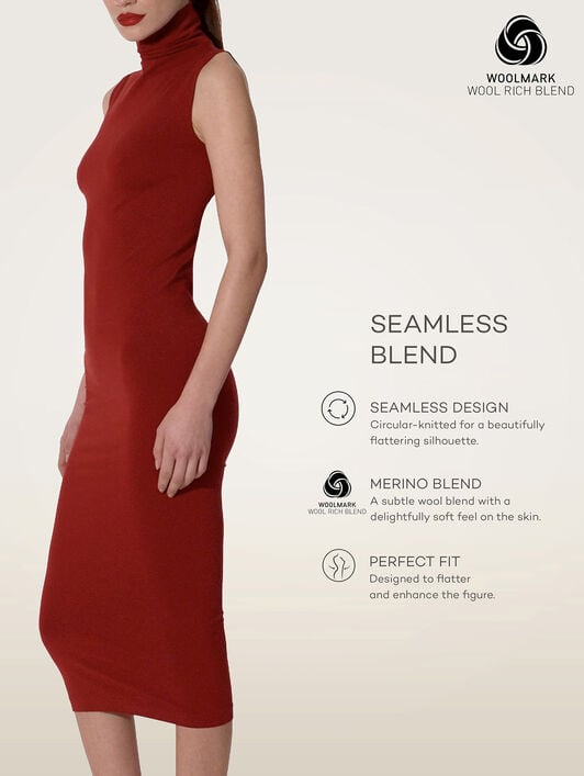 SEAMLESS WOOL DRESS SEAMLESS WOOL DRESS