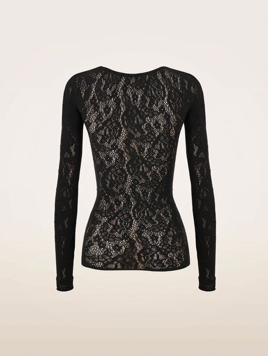 INFINITE ROSE NET T.L. SLEEVES INFINITE ROSE NET T.L. SLEEVES