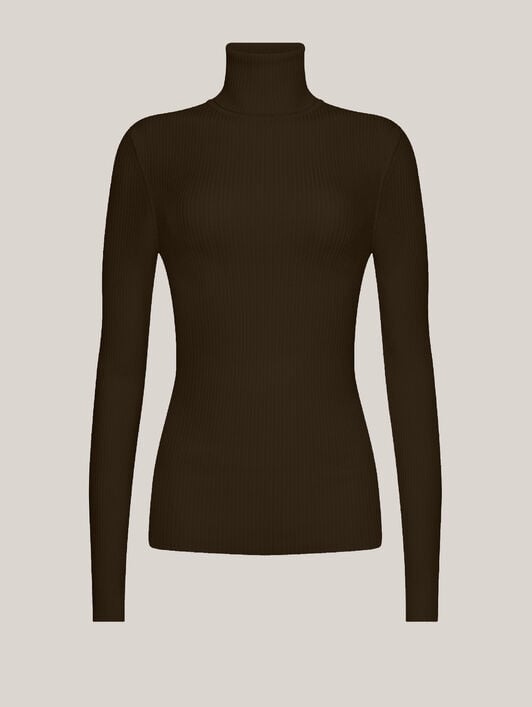 MERINO FINE RIB TOP LONG SLEEV MERINO FINE RIB TOP LONG SLEEV