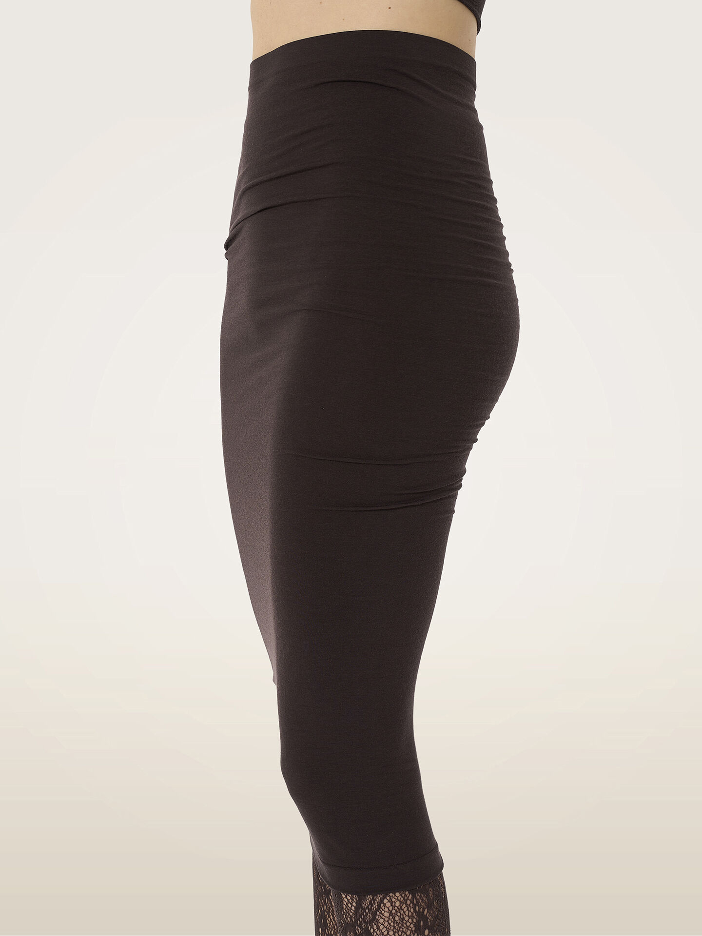 SEAMLESS WOOL SKIRT