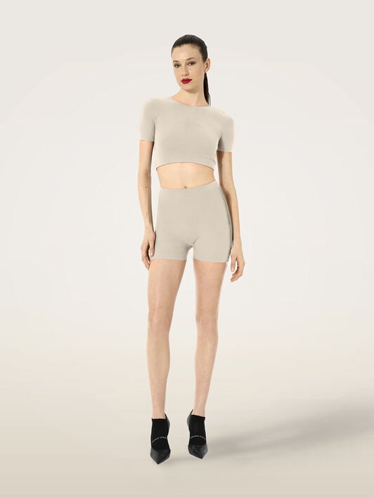 SEAMLESS FORM TOP SHORT SLEEVE