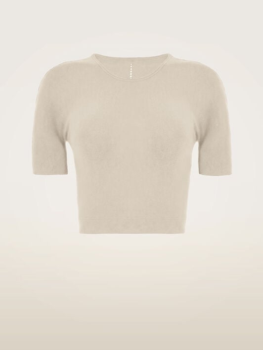 SEAMLESS FORM TOP SHORT SLEEVE