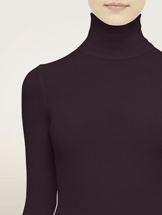 MERINO FINE RIB TOP LONG SLEEVES