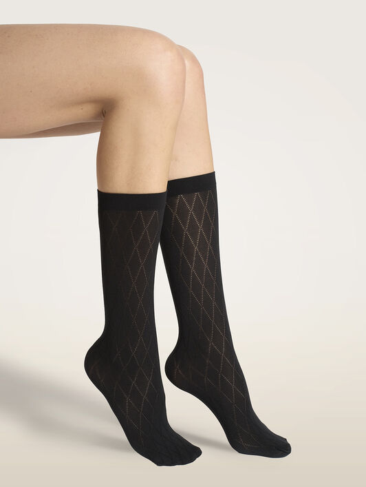 COTTON DIAMOND SOCKS