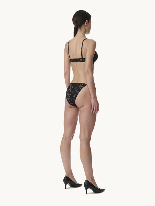 BOLD LACE BANDEAU BRA BOLD LACE BANDEAU BRA