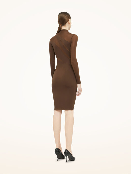 SHEER OPAQUE DRESS SHEER OPAQUE DRESS