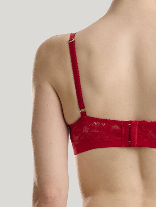 LACE TRIANGLE BRA