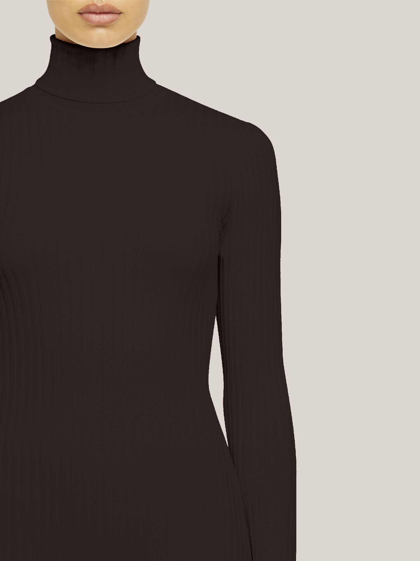MERINO RIB DRESS MERINO RIB DRESS