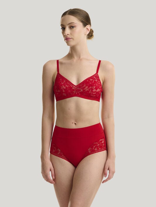 LACE TRIANGLE BRA