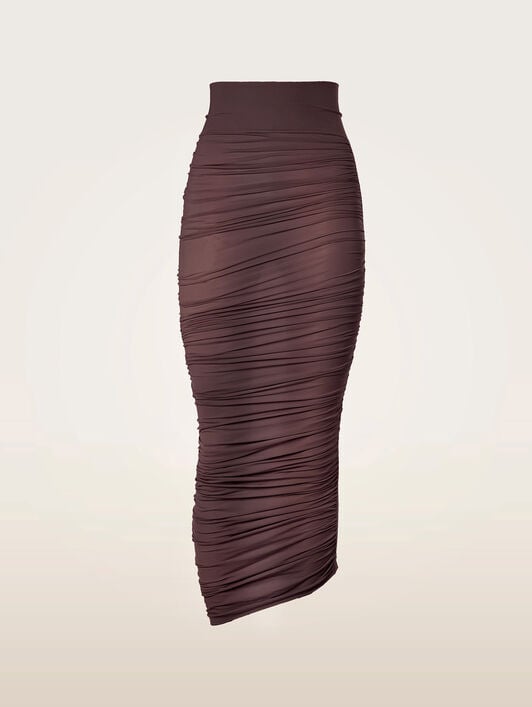 SHEER DRAPE SKIRT SHEER DRAPE SKIRT