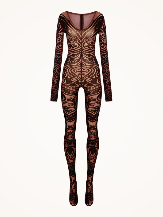 PAISLEY TATTOO CATSUIT PAISLEY TATTOO CATSUIT