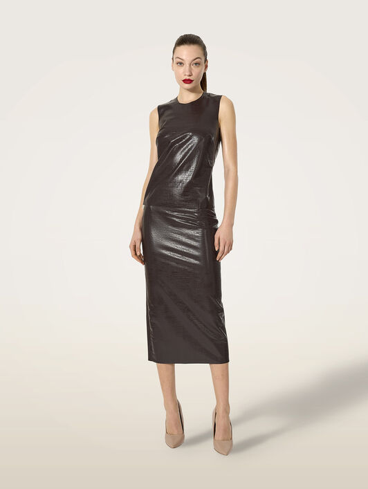 EMBOSSED ALLIGATOR TOP SLEEVELESS EMBOSSED ALLIGATOR TOP SLEEVELESS