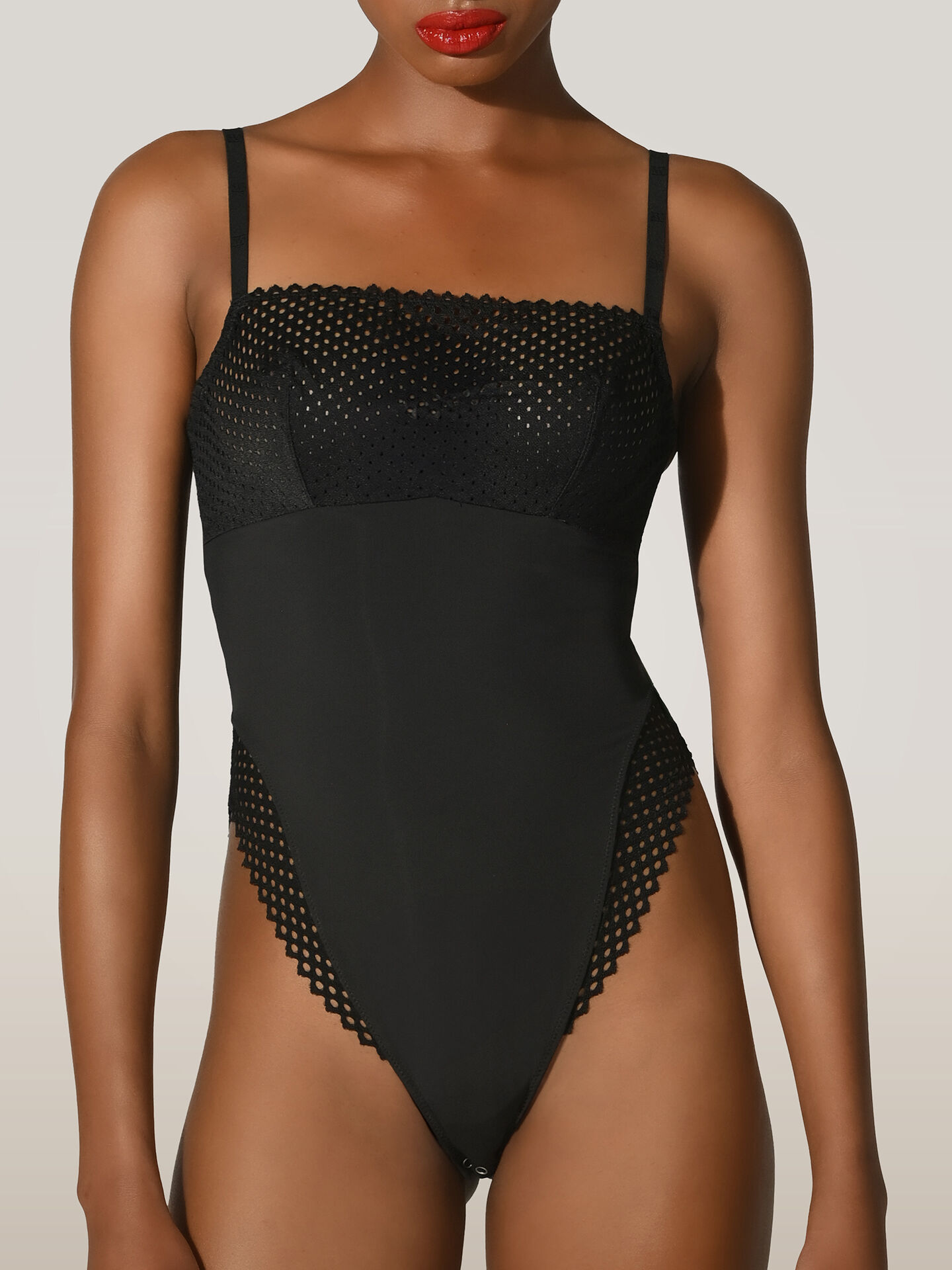 ROMANTIC NET BODYSUIT