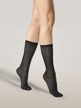 MULTICOLORED DOT SOCKS