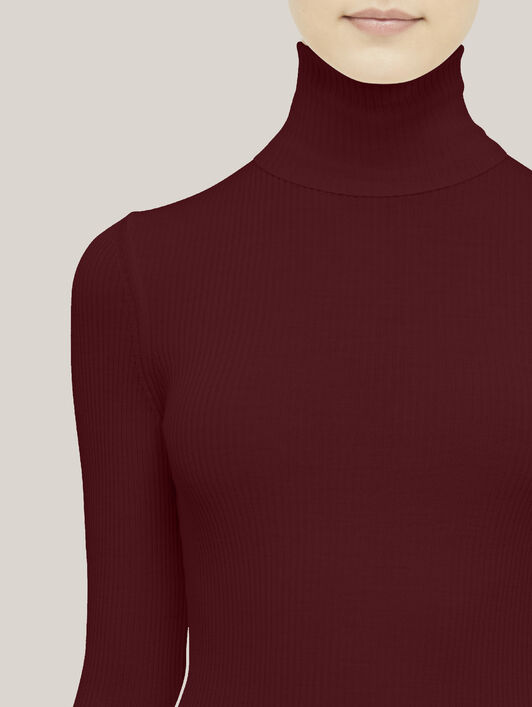 MERINO FINE RIB TOP LONG SLEEV MERINO FINE RIB TOP LONG SLEEV