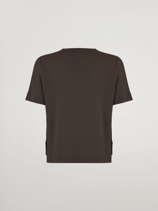 MERINO BLEND TOP SHORT SLEEVES MERINO BLEND TOP SHORT SLEEVES