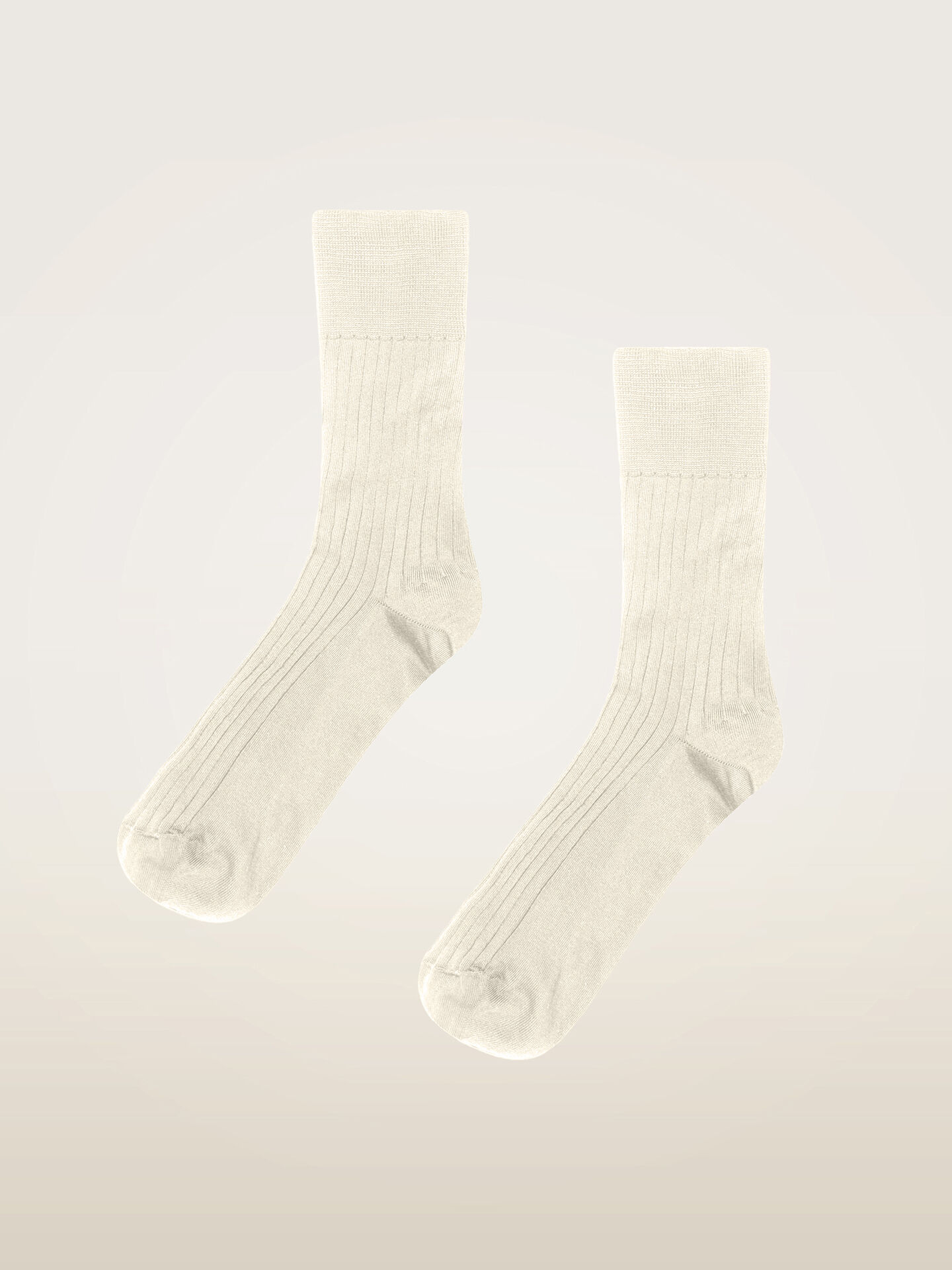 LUXURY COTTON RIB SOCKS