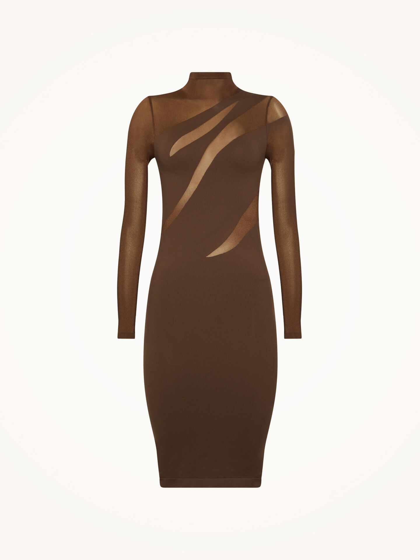 SHEER OPAQUE DRESS SHEER OPAQUE DRESS