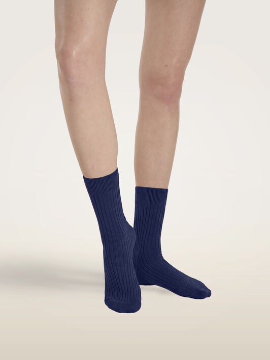 Ribbed Cashmere Blend Socks Ribbed Cashmere Blend Socks
