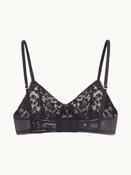 BOLD LACE BANDEAU BRA BOLD LACE BANDEAU BRA
