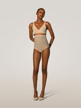 TULLE CONTROL PANTY HIGH WAIST