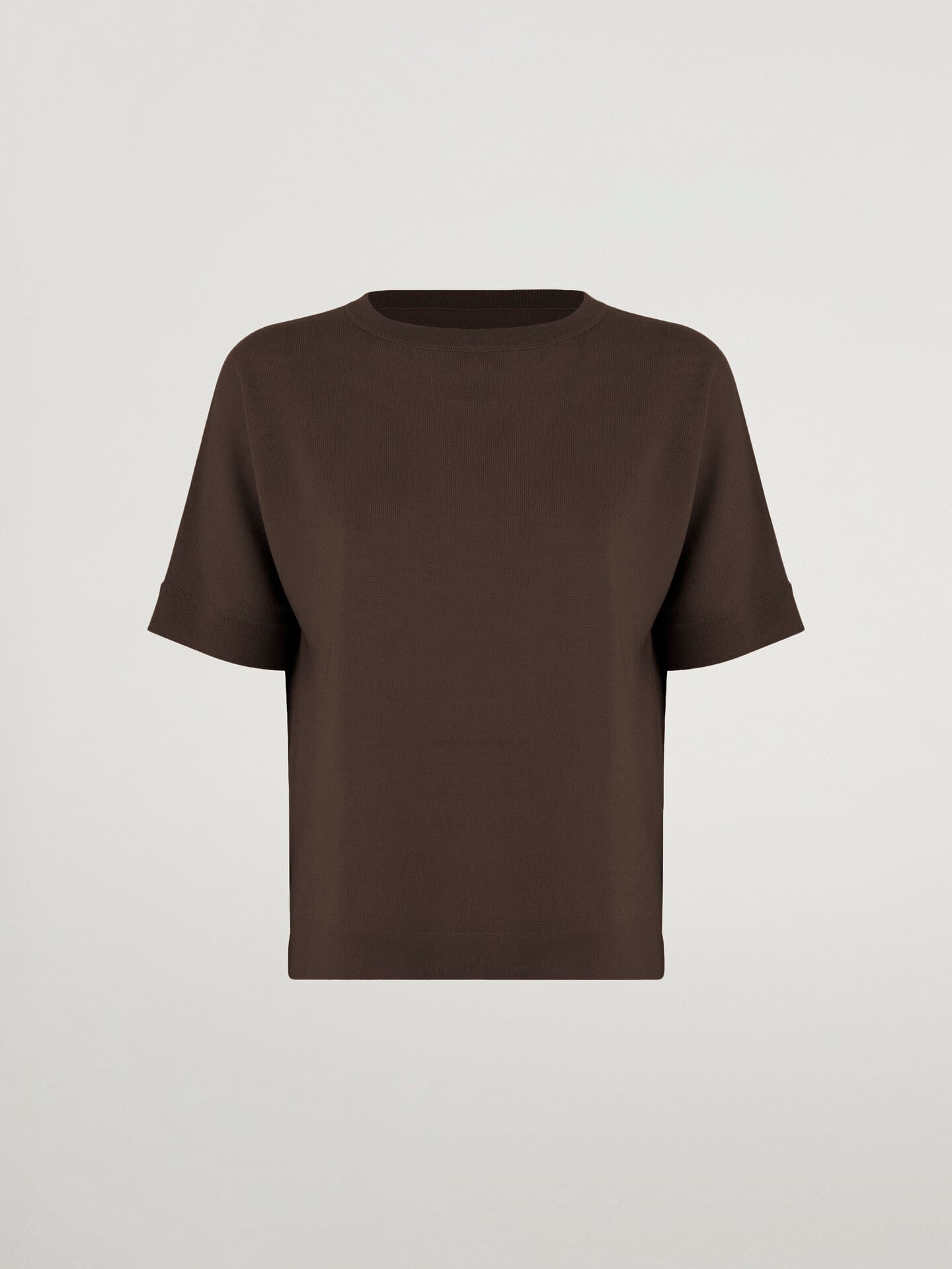 MERINO BLEND TOP SHORT SLEEVES MERINO BLEND TOP SHORT SLEEVES