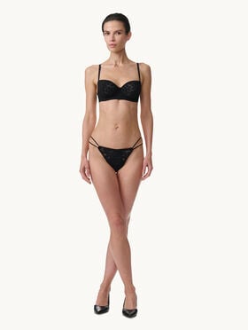 BOLD LACE BANDEAU BRA