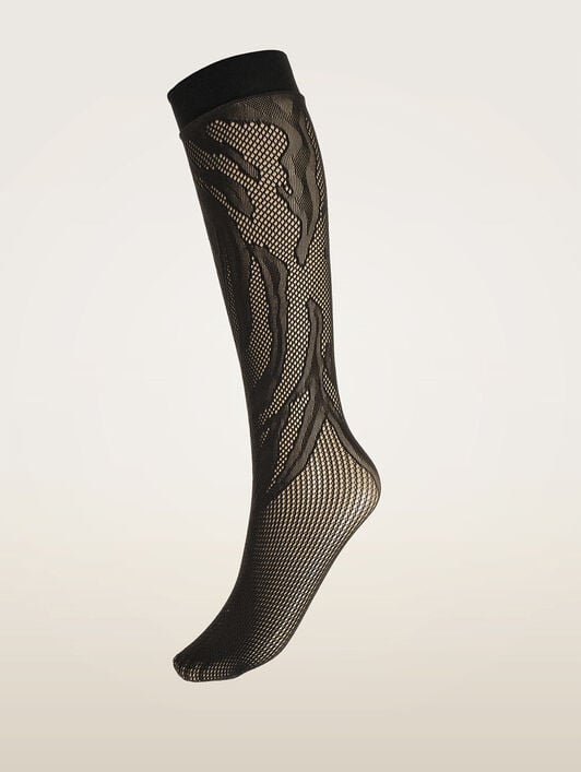 ROSEBLOOM NET KNEE-HIGHS ROSEBLOOM NET KNEE-HIGHS