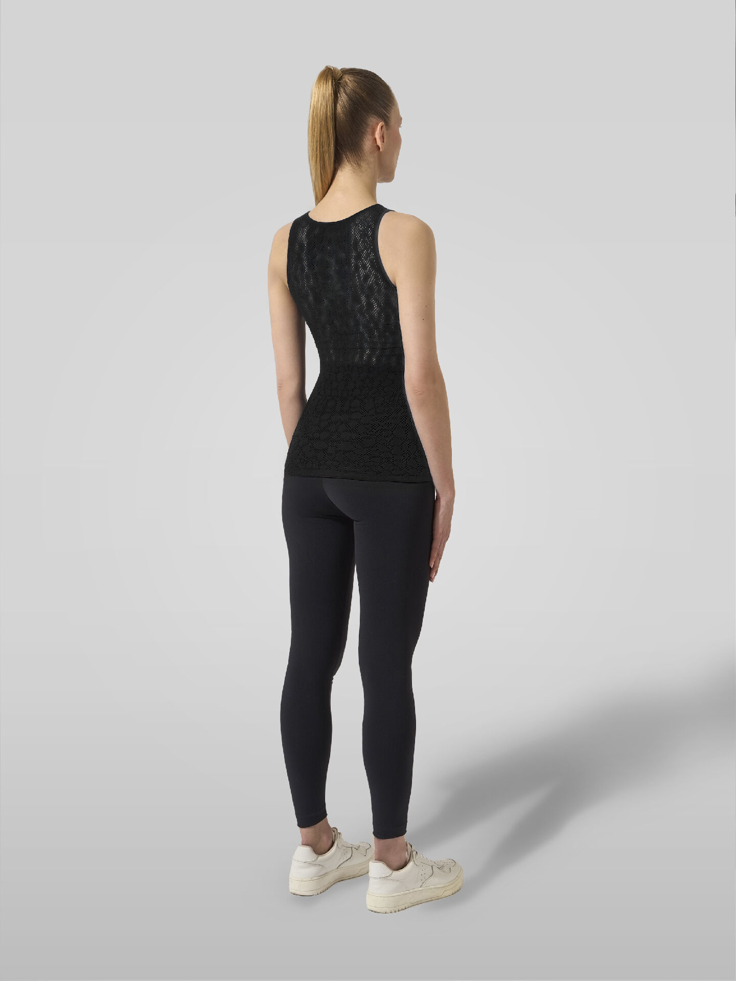 REPTILE NET TOP SLEEVELESS