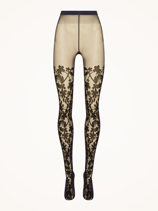 GRAPHIC FLOWER TIGHTS